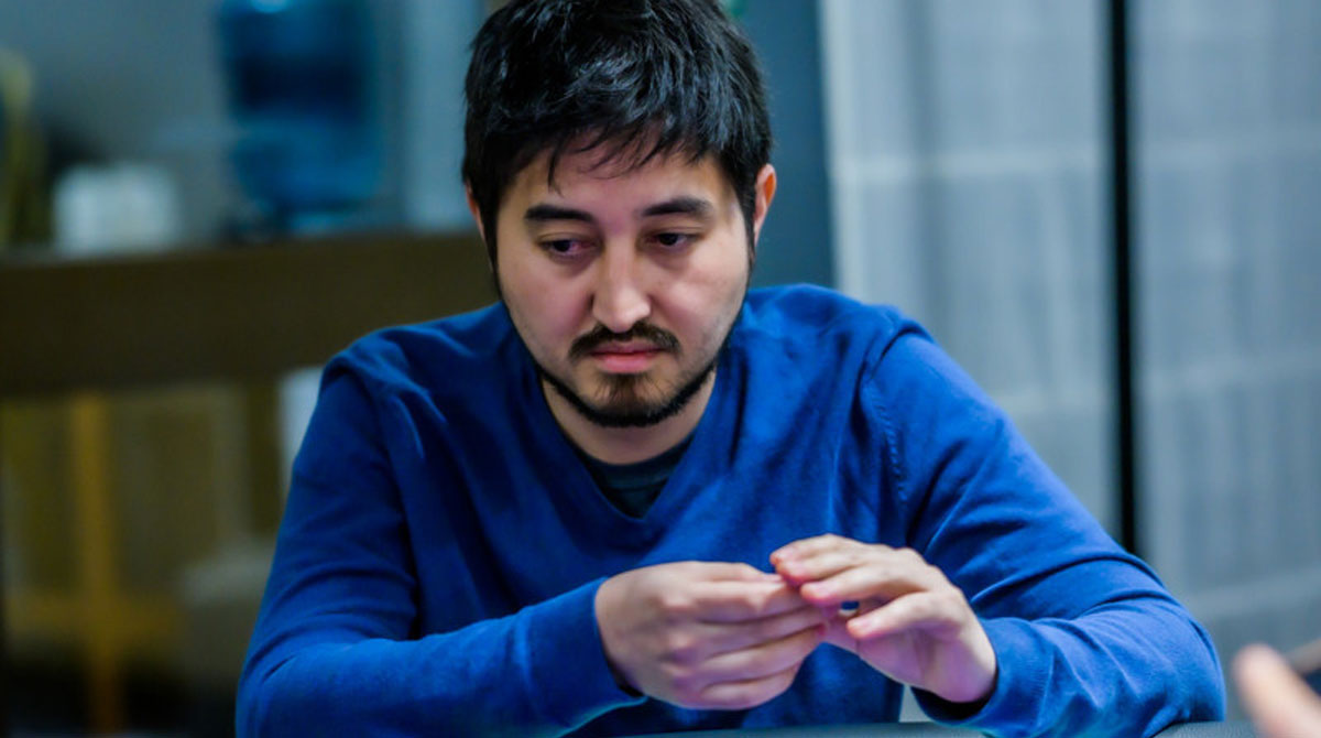 Rodrigo Seiji - EPT Praga (courtesy PokerNews & Rational Intellectual Holdings ltd)
