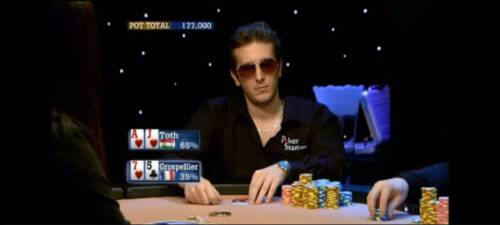Un player avanti vent'anni: "Elky" Grospellier vs Richard Toth all'EPT [VIDEO]