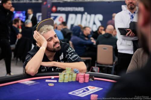 Bufera all'EPT: chiamato il tempo a Johan Guilbert tre volte nella stessa mano