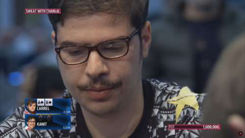 Come ha pensato Mustapha Kanit in tribettato contro Charlie Carrel al tavolo finale dell'High Roller EPT Dublino [VIDEO]