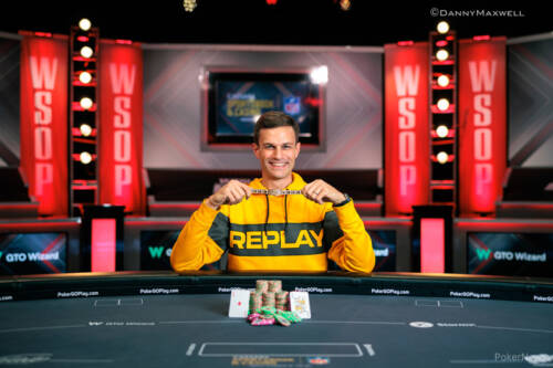 WSOP 2023: uno scacchista in cima al HR. Pescatori, che mano al Choice!
