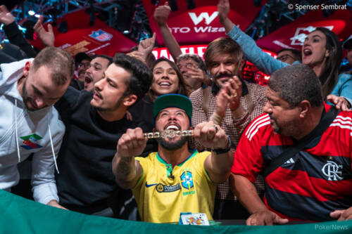 WSOP 2023: tutte le mani di Reis e le foto della torcida verdeoro!