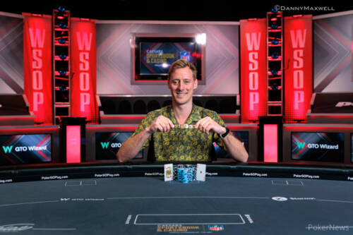 WSOP 2023: Jans Arends porta a casa l'HR da 100k, Ector fa strike