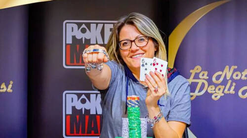 Poker di 6 e Maria Romano vince la Notte degli Assi!