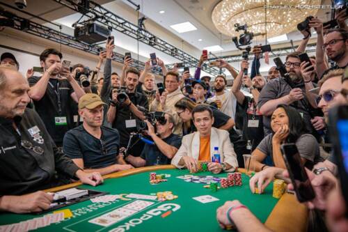 Main Event WSOP 2023: una delle bolle più irreali di sempre minuto per minuto