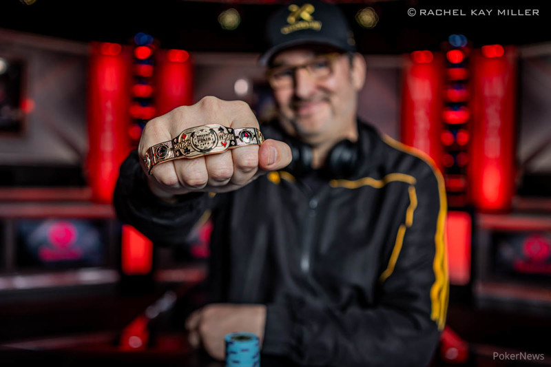 phil hellmuth 17 bracciale wsop