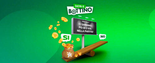 Sisal scommesse lancia "Salva il bottino"