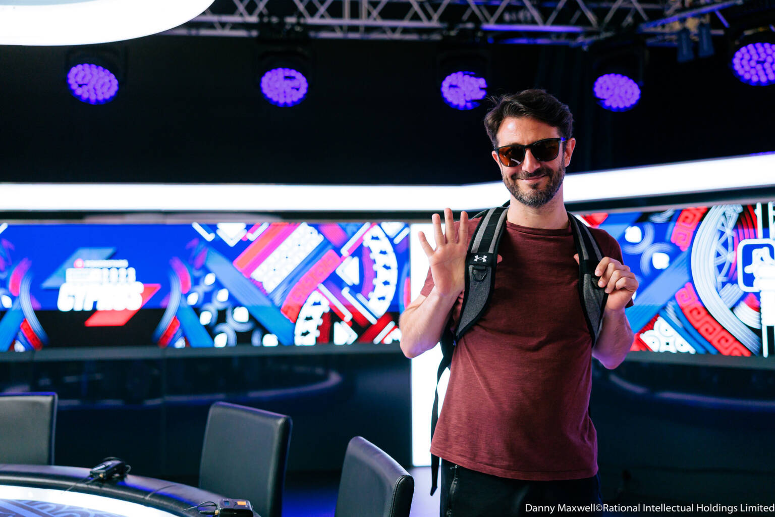 Andrea Dato courtesy PokerStars & Danny Maxwell