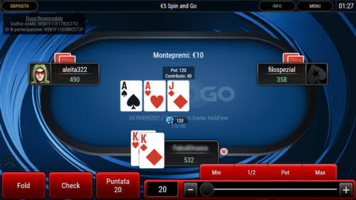 Abbiamo testato gli Spin&Go di PokerStars da browser