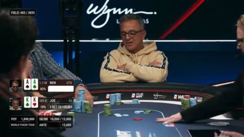 Come ha pensato Joe Hachem per 3-betfoldare coppia di re in bolla al WPT Championship