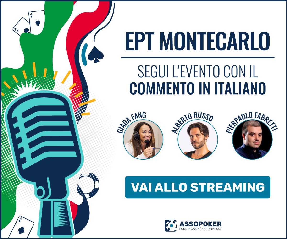 CVai alla diretta streaming EPT Montecarlo