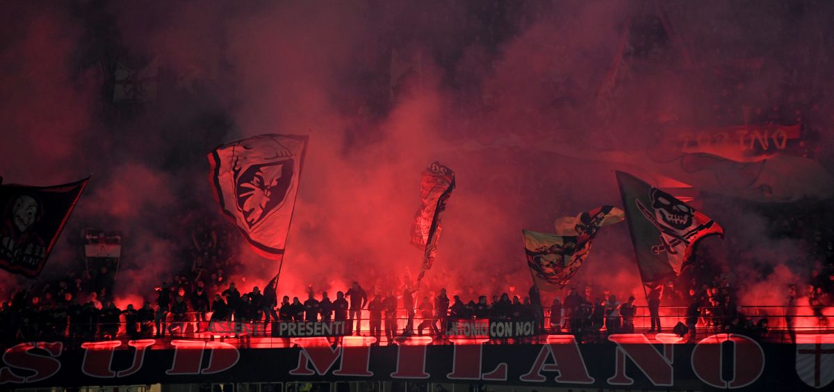 Milan tifo