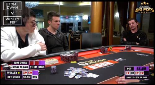 Come ha pensato Tom Dwan nel piatto televisivo più grande di sempre