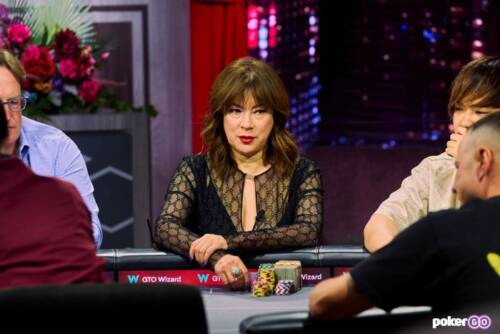 High Stakes Poker: Jennifer Tilly trova due coppie di Kappa con gli Assi!