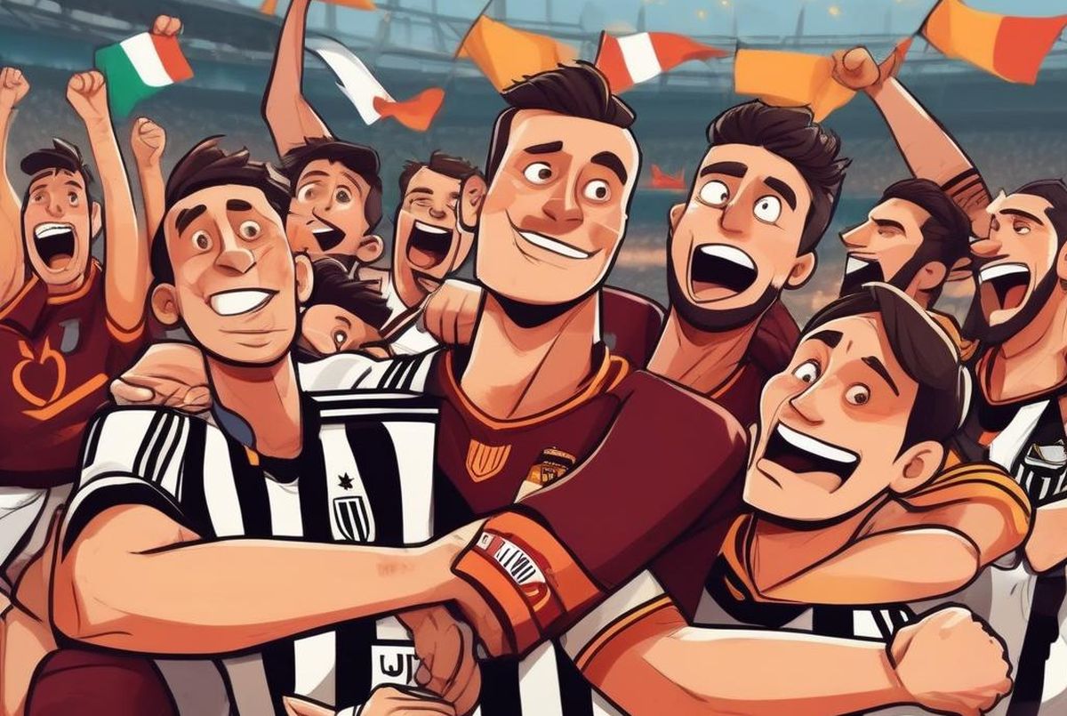 Juventus Roma tifosi