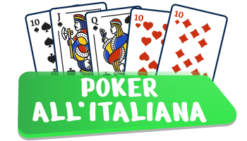 Poker all'italiana online - Gioca al classico gioco di carte con puntate e regole italiane