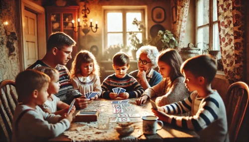 Come insegnare ai bambini i giochi di carte tradizionali