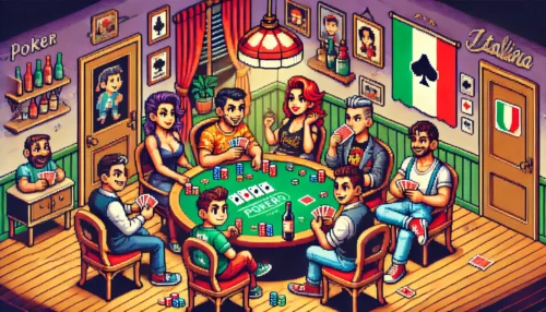 Idee per una serata di Poker all'italiana con gli amici