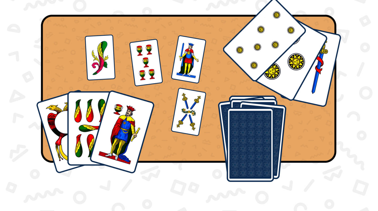 giochi di carte per tre persone
