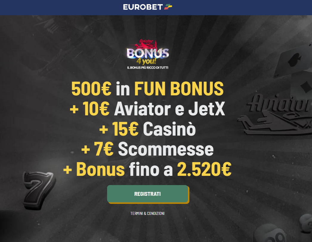 Guida alle scommesse su Eurobet - Assopoker