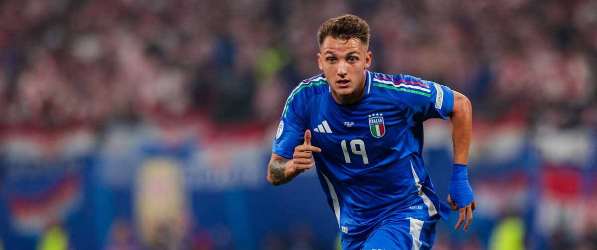 retegui con la maglia dell'Italia