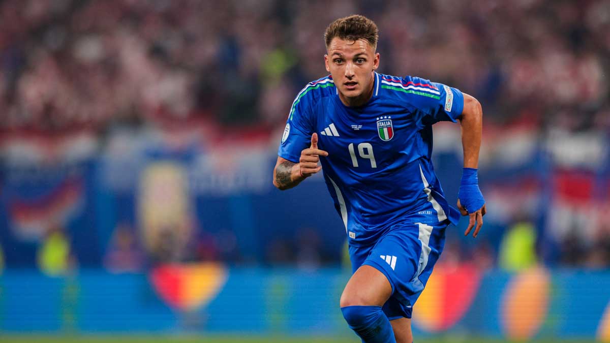 retegui con la maglia dell'Italia