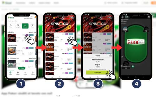 Tutto sulla App Mobile Sisal Poker - Assopoker