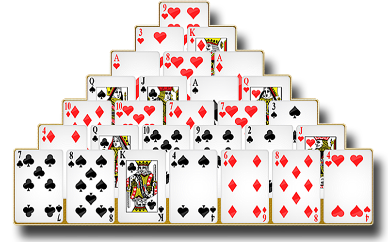 solitario piramide