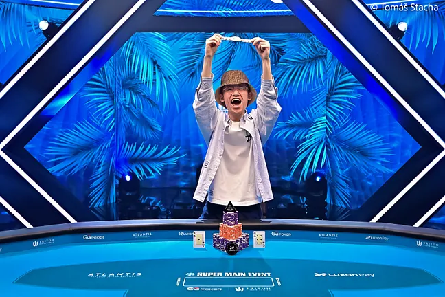 WSOP Paradise Main Event 2024 Yinan Zhou