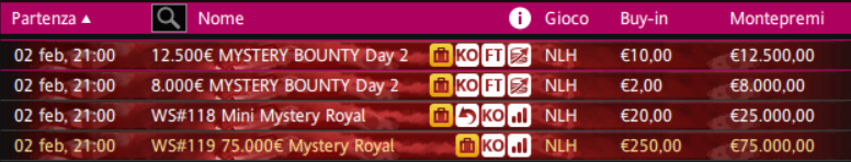 tornei ipoker