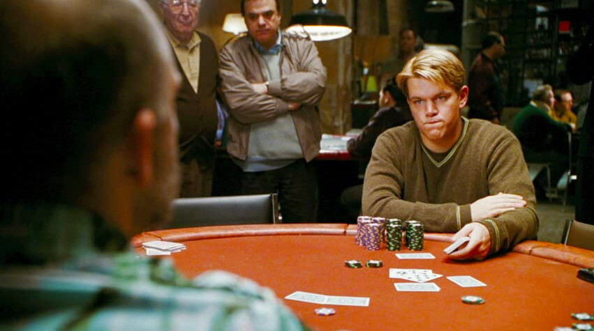 Matt Damon in The Rounders
