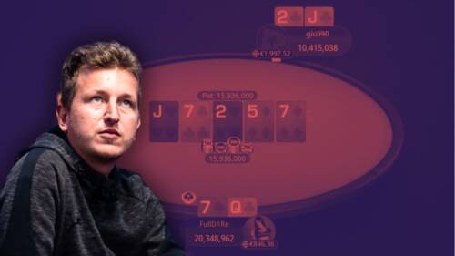 "Se check-foldo river allora non chiamo mai!" Il thinking process di Giuliano Bendinelli nella ultima mano del High Roller MicroMillions