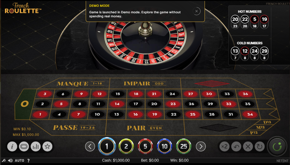 roulette online Netent