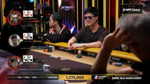 Triton Series Main Event: Suvarna chipleader al final table, segui lo streaming!