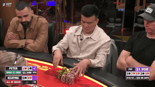 Chiamata stellare di Peter Wang a Hustler Casino Live: il pot è di $2 milioni!