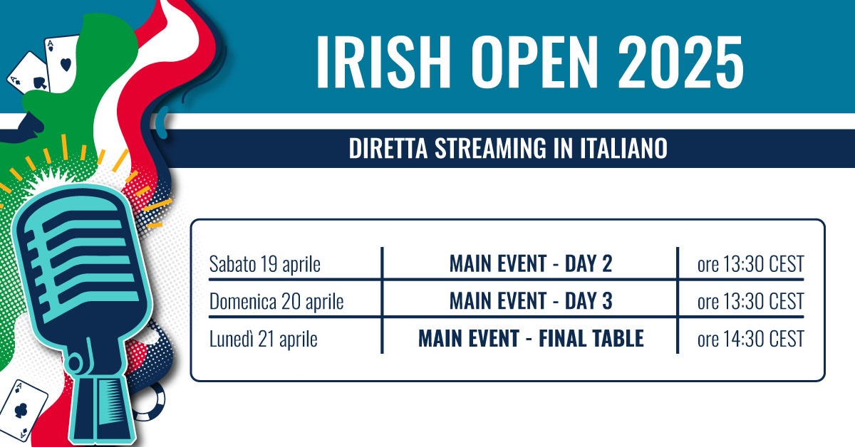 Irish Open diretta streaming italiano programma