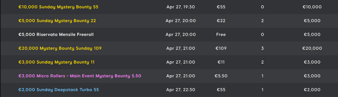 tornei 888poker