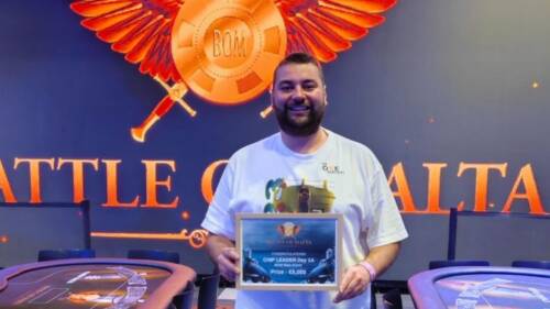 Battle Of Malta: spettacolare bolla al day 1A e D'Antoni chipleader