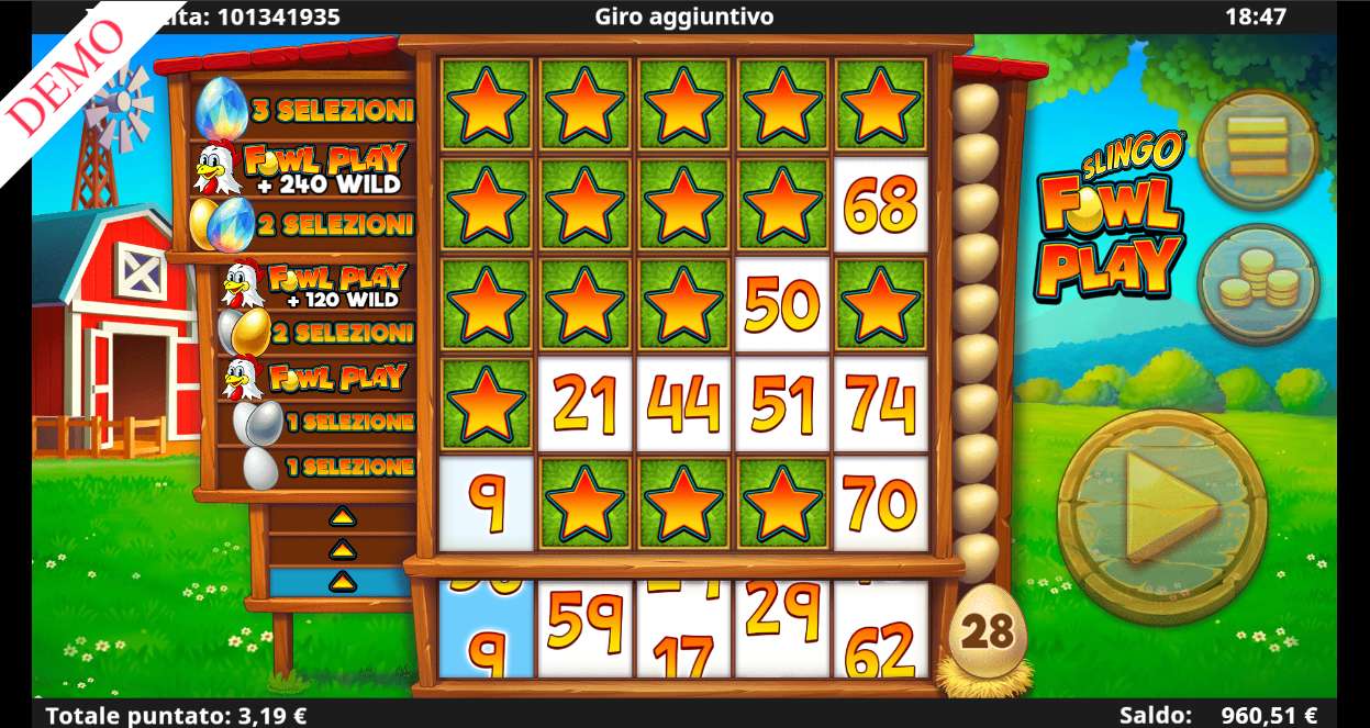 I giochi Slingo come Fowl Play