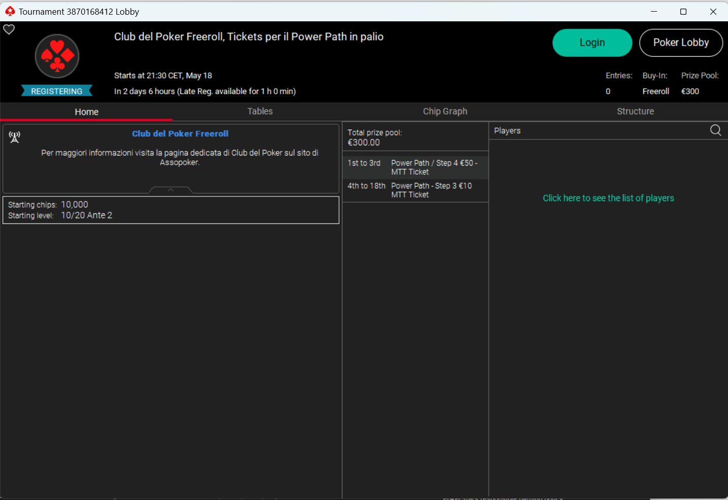 freeroll club del poker pokerstars