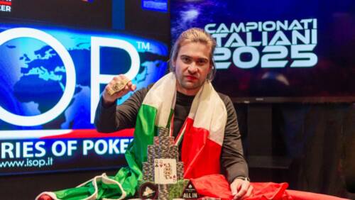 Michael Uguccioni è il campione italiano Main Event delle ISOP 2025