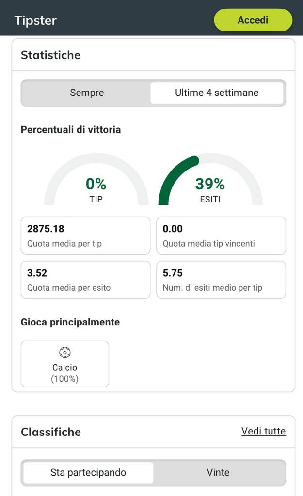 Tipster Sisal