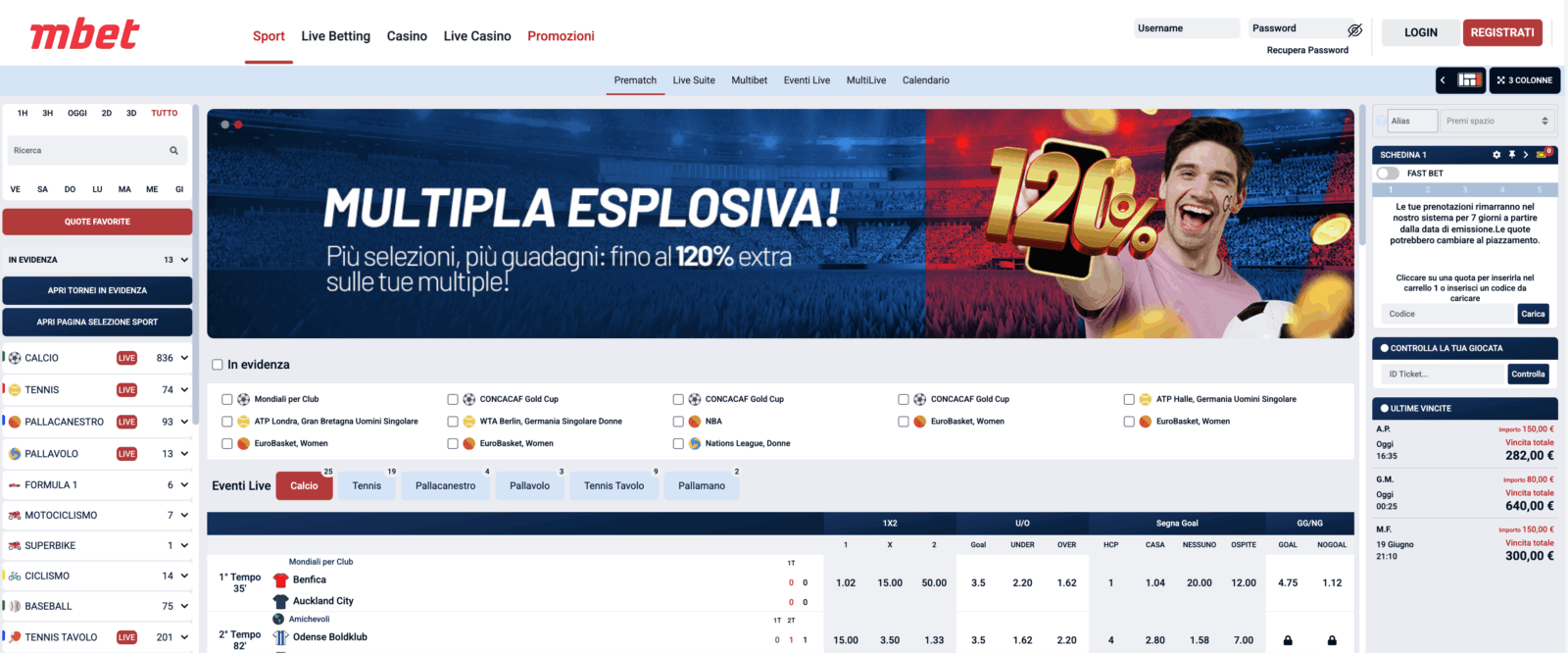 Marathonbet scommesse