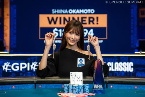 WSOP 2025: Treccarichi chiude terzo, ma l'impresa è di Shiina Okamoto, back to back al Ladies