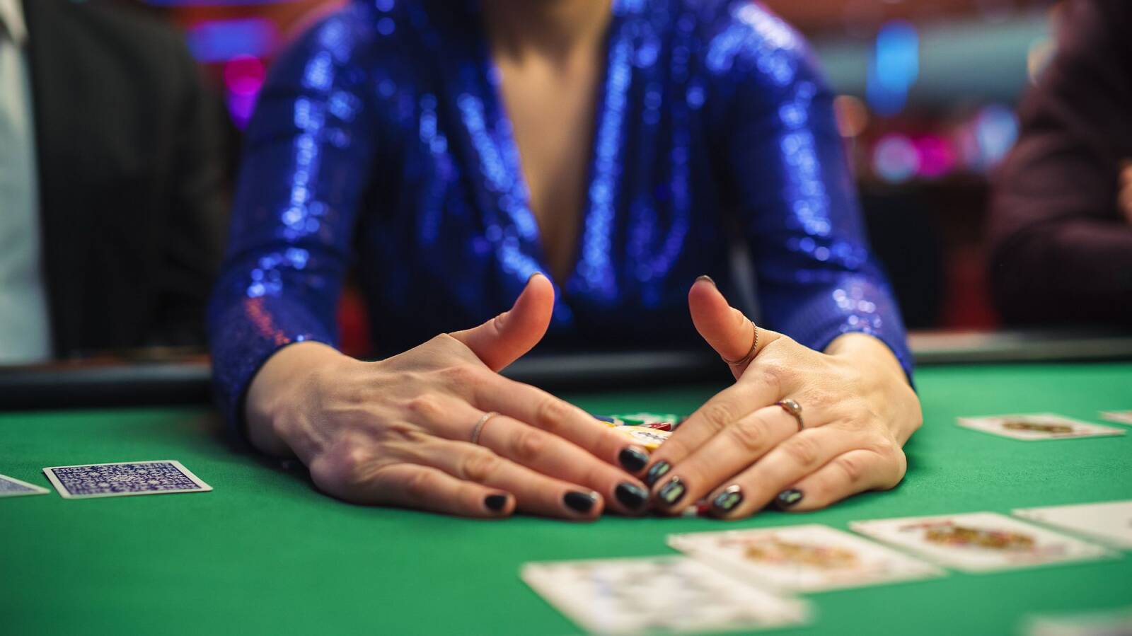 Giocatrice di poker