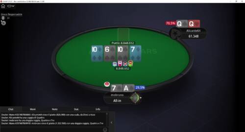 PokerStars Network: il Sunday Special vinto da 'Alicante64', il racconto e le mani