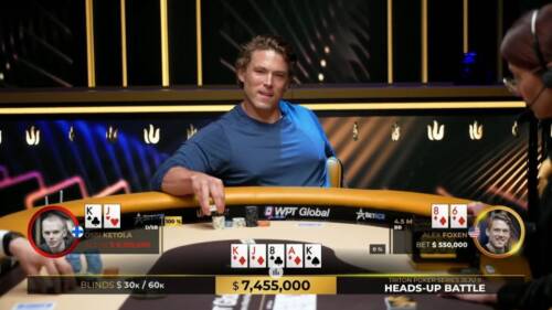 Ossi Ketola vs Alex Foxen: è il piatto più grande nella storia del cash game televisivo!