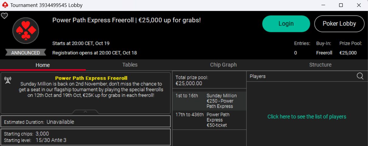 power path express freeroll