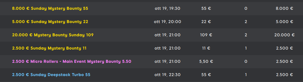 tornei 888poker