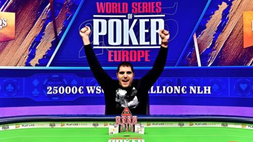 WSOPE 2025: Matteo Intiso vince il Lucky 7's e porta il 28° braccialetto all'Italia